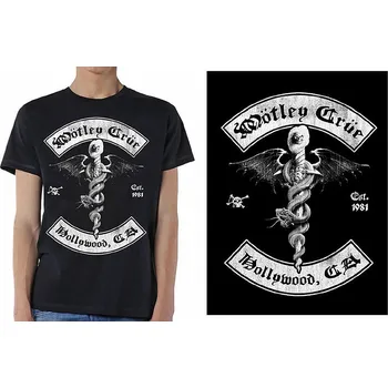 Pánská móda Motley Crue tričko, Feelgood Hollywood Revision, pánské XL