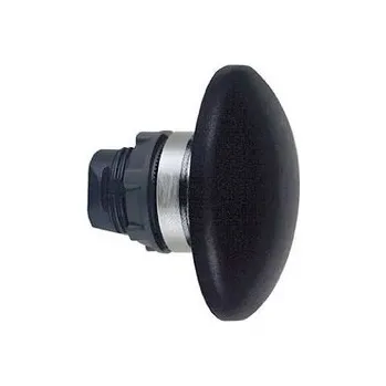 vypínač a zásuvka ZB5AR216 černá ? 60 hlavice s hřibovým tlačítkem ? 22 s návratem, Schneider Electric