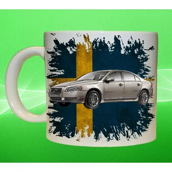 hrnek s Volvo S80 330ml (hrneček s osobním autem VOLVO)
