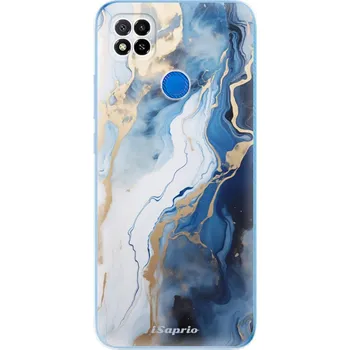 Pouzdro na mobilní telefon Odolné silikonové pouzdro iSaprio - Blue White Marble - Xiaomi Redmi 9C