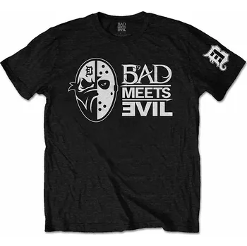 Pánská móda Eminem tričko, Bad Meets Evil Masks, pánské L