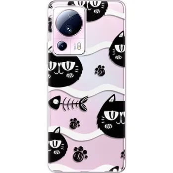 Odolné silikonové pouzdro iSaprio - Cat pattern 04 - Xiaomi 13 Lite