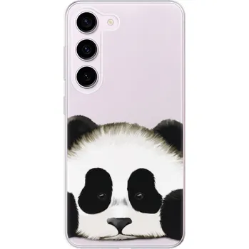 Pouzdro na mobilní telefon Odolné silikonové pouzdro iSaprio - Sad Panda - Samsung Galaxy S23 5G