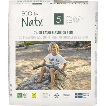 jednorázová plena Eco by Naty Junior 5 11–25 kg