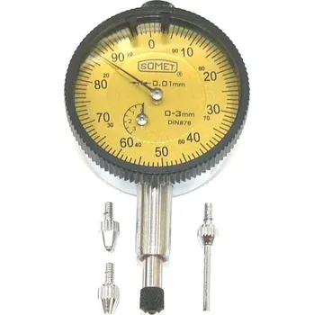 Číselníkový indikátor 251811 - SOMET 40 S / 4 doteky /51003460/ - s upínacím okem
