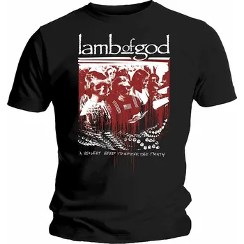 Pánská móda Lamb Of God tričko, Enough Is Enough, pánské M