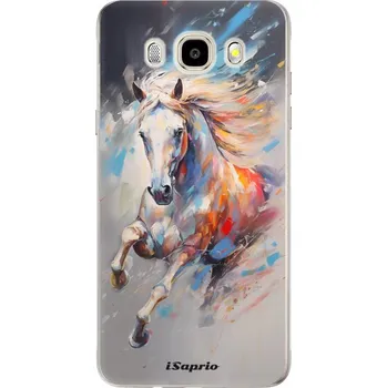 Pouzdro na mobilní telefon Odolné silikonové pouzdro iSaprio - Abstract Horse - Samsung Galaxy J5 2016