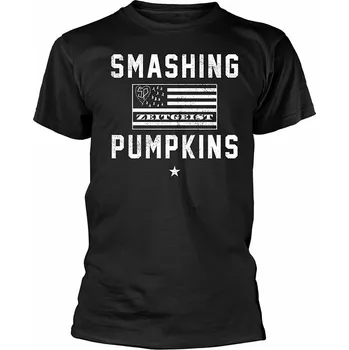 Smashing Pumpkins tričko, Zeitgeist Flag BP Black, pánské XXL