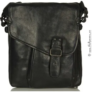 Střední černá kabela Aunts and Uncles přes rameno s kapsou na laptop Preston