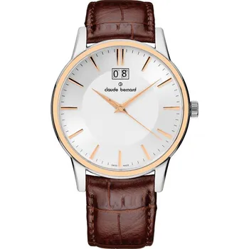 Módní doplněk Pánské hodinky Classic Claude Bernard 63003357RAIR