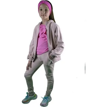 Dívčí tepláková souprava BY MIMI - puder - 104