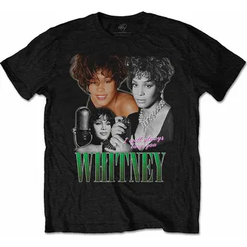 Pánské tričko Whitney Houston tričko, Always Love You Homage, pánské S