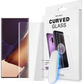 3x Picasee 3D UV ochranné sklo pro Samsung Galaxy Note 20 Ultra - 2+1 zdarma