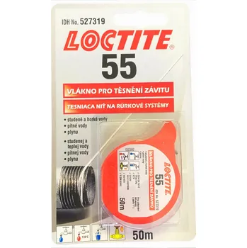 Průmyslové lepidlo LOCTITE L55 šňůra -závit.těsnění - blistr *, 50 m HENKEL LOC527319