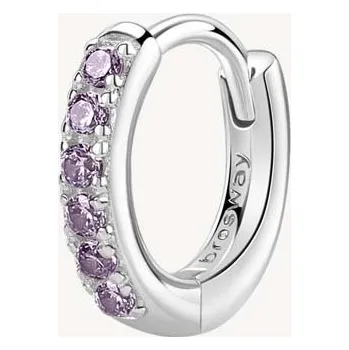 Náušnice Single náušnice Brosway Fancy Magic Purple FMP85