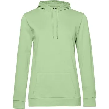 Dámská mikina B&C Dámská mikina s kapucí WW04W Light Jade XXL