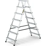 Drabest Oboustranné hlinikové schůdky ALDD-7