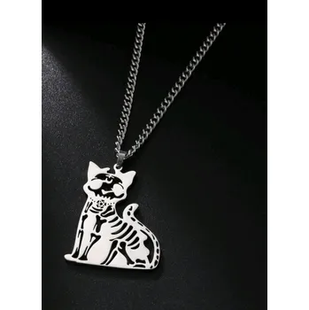 Řetízek Řetízek s přívěskem crazy cat