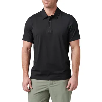 Pánské oblečení Triko 5.11 Archer Crest S/S Polo - Black S