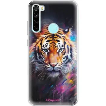 Odolné silikonové pouzdro iSaprio - Abstract Tiger - Xiaomi Redmi Note 8