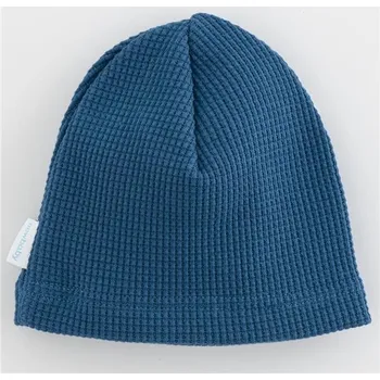 Kojenecké oblečení Kojenecká bavlněná čepička New Baby Luxury clothing modrá, vel. 92/98