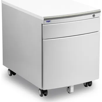 Zásuvkový kontejner Kontejner Mayer šedý - půda lamino bílé