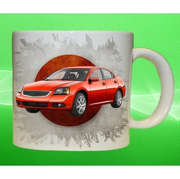 hrnek s Mitsubishi Galant 150ml (hrneček s osobním autem Mitsubishi)