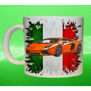 hrnek s Lamborghini Aventador