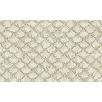 Tapeta Emiliana Parati Luxusní stříbrno-zlatá vliesová tapeta s geometrickým vzorem, 86093, Valentin Yudashkin 5, Emiliana Parati, velikost 10,05 x 1,06 m