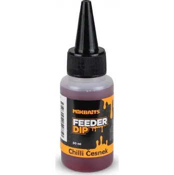 Návnadové aroma Mikbaits Feeder Dip - Chilli/Česnek - 50ml