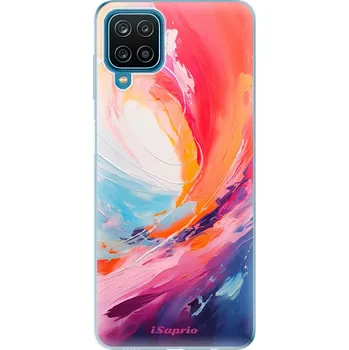 Pouzdro na mobilní telefon Odolné silikonové pouzdro iSaprio - Abstract Circle - Samsung Galaxy A12