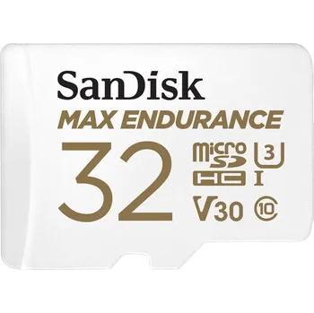 Paměťová karta SanDisk MAX ENDURANCE microSDHC Card s adaptérem 32GB