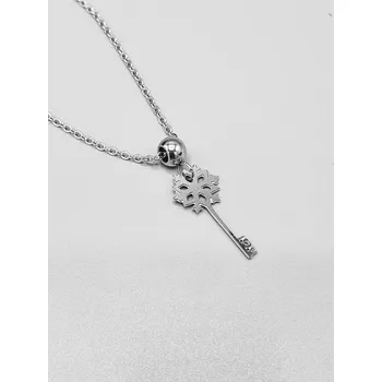 Náhrdelník Ocelový náhrdelník - Klíč vločkový