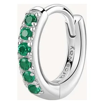 Náušnice Single náušnice Brosway Fancy Life Green FLG80