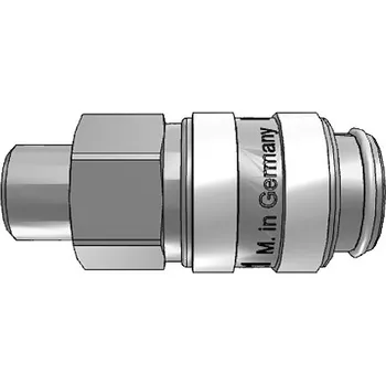 Příslušenství ke kompresoru Rychlospojka přímá oboustranně uzavíratelná G1/8"vně s ventilem Rectus Parker 21KBAW10MPN