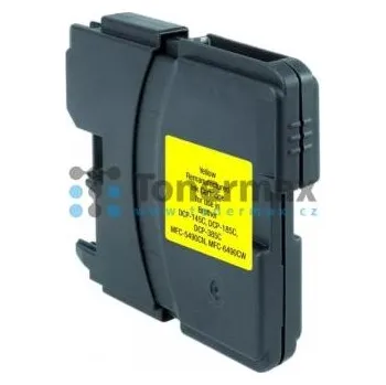 Brother LC-1100Y, LC1100Y, kompatibilní žlutý originální