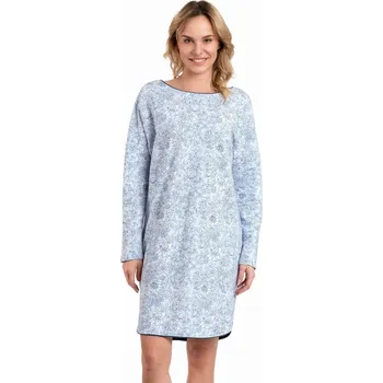 Dámská noční košile Noční košile ITALIAN FASHION GRACJELA dl.ruk. print modrá L 0