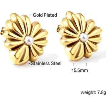 Náušnice Luxusní nerezové náušnice - 726AG