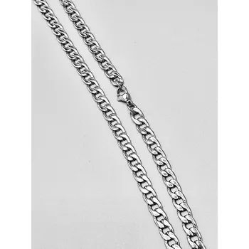 Řetízek Ocelový řetízek č. 18 lesklý (0,65 x 60 cm)