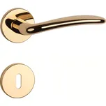 AS - AMBROSIA - R 7S rozety BB, klika/klika OLV - Mosaz leštěná lakovaná