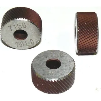 Příslušenstí k soustruhu Vroubkovací kolečko - šikmé levé - 227156 15x0,5 mm