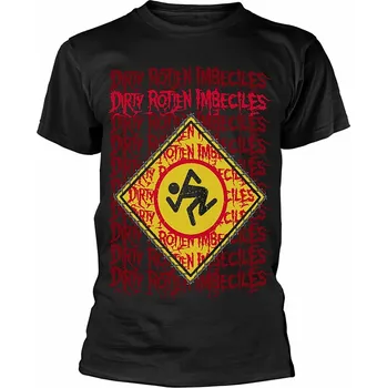 Pánská móda D.R.I. tričko, Thrash Zone Black, pánské L