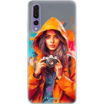Pouzdro na mobilní telefon Odolné silikonové pouzdro iSaprio - Girl with Camera - Huawei P20 Pro