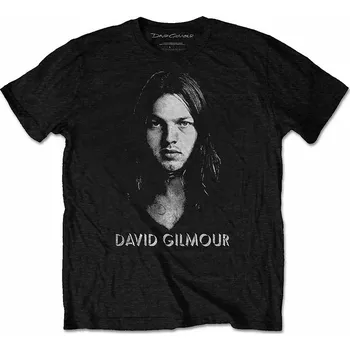 Pánská móda Pink Floyd tričko, David Gilmour Halftone Face, pánské M