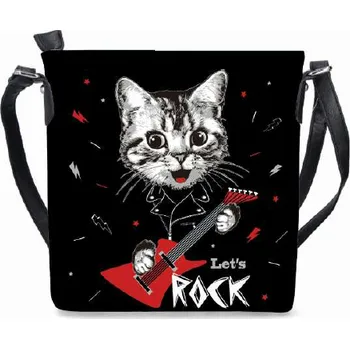 Kabelka Kočičí kabelka značk, Indee, Rock