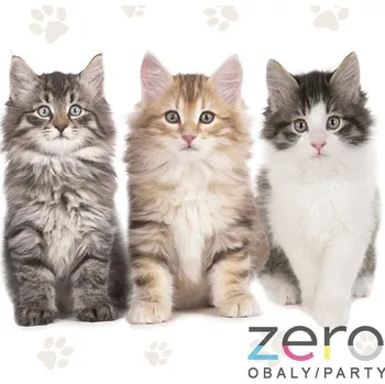 Papírový ubrousek Ubrousky &#039;Maki&#039; 33x33 cm 3N (20 ks) - kočky