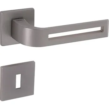 Dveřní kování TI - CINTO 2 - HR 3044Q 5S rozety WC, klika/klika NP - Nikl perla (142)