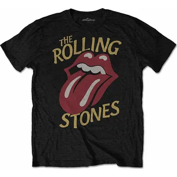 Pánská móda Rolling Stones tričko, Vintage Typeface, pánské XXL