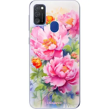 Pouzdro na mobilní telefon Odolné silikonové pouzdro iSaprio - Peony 11 - Samsung Galaxy M21