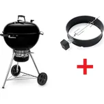 Weber SET Gril + rožeň Master-Touch GBS E-5750 na dřevěné uhlí + špíz 230V 7494 (Weber 14701004+7494 Kotlový gril na dřevěné uhlí se systémem vyměnitelného středu roštu GBS + otáčecí špíz 7494 / 230V)